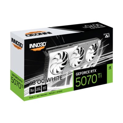 INNO3D GeForce RTX 5070Ti X3 OC WHITE