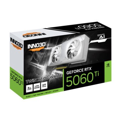 INNO3D GeForce RTX 5060Ti TWIN X2 OC White 8GB GDDR7